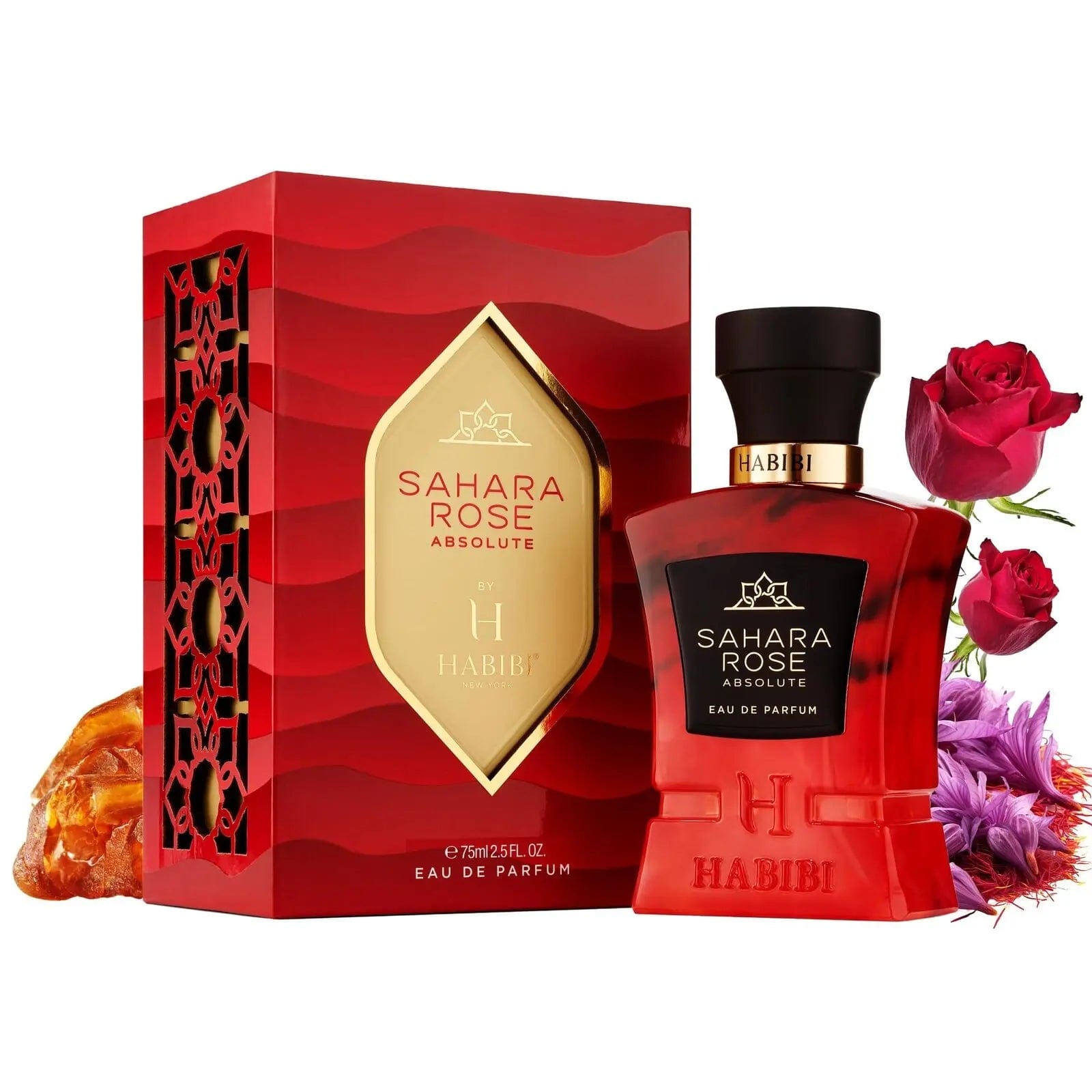 Sahara Rose Absolute By Habibi Unisex 2.5 oz Eau De Parfum Spray by perfumesandrea