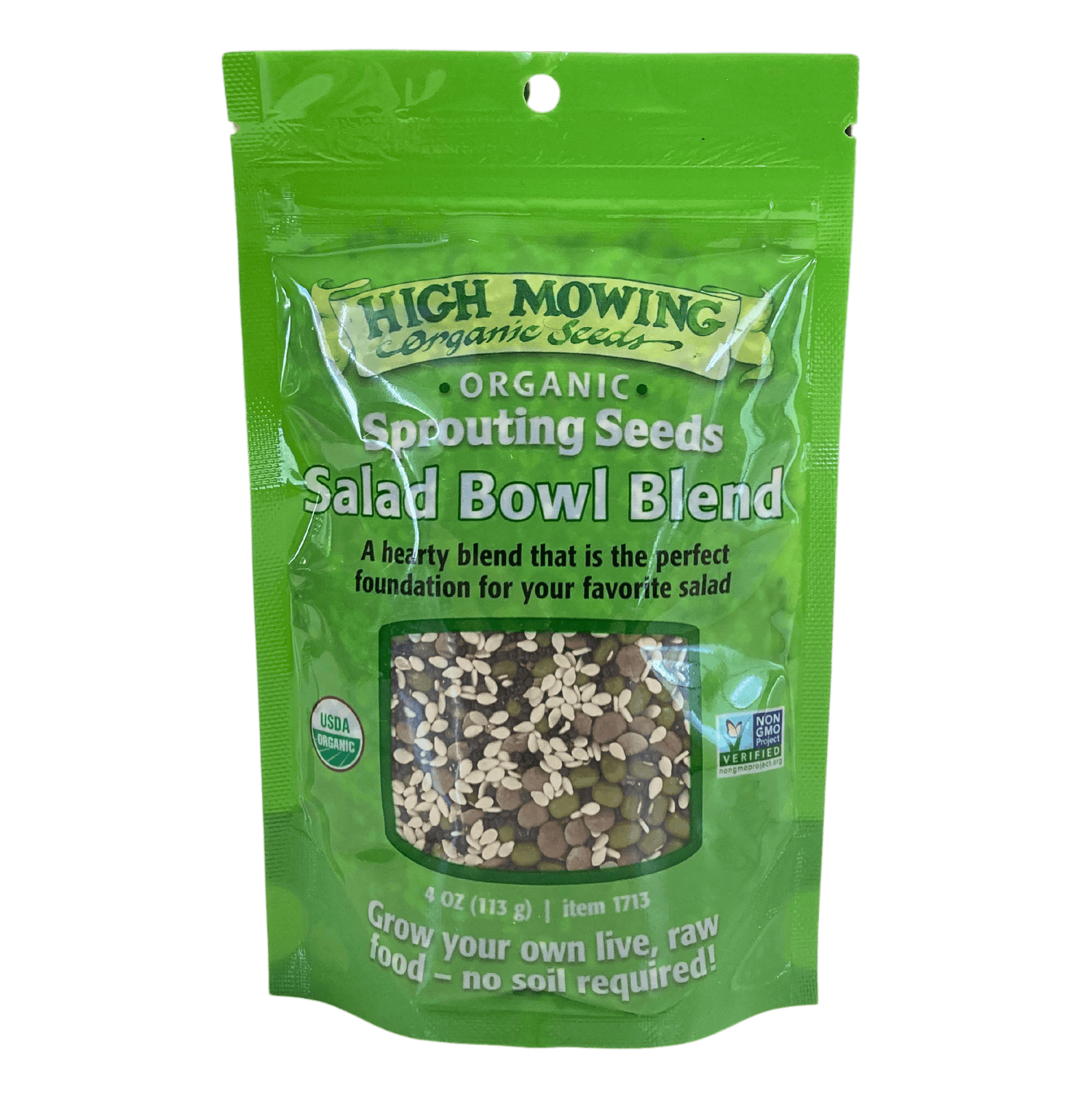 Sprouting Seeds, Organic, High Mowing  DestGlow