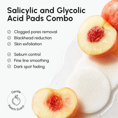Glycolic &amp; Salicylic Acid Peel Pads by Maree