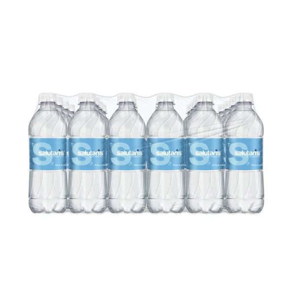 Salutaris Mineral Water 16oz (24 Pack)  DestGlow