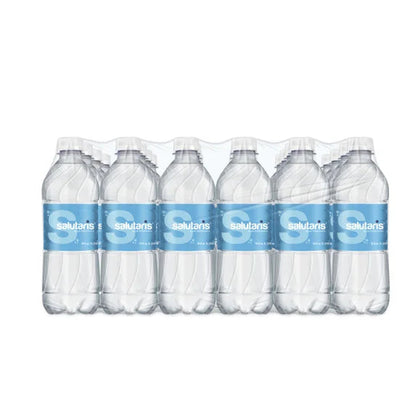 Salutaris Mineral Water 16oz (24 Pack)  DestGlow