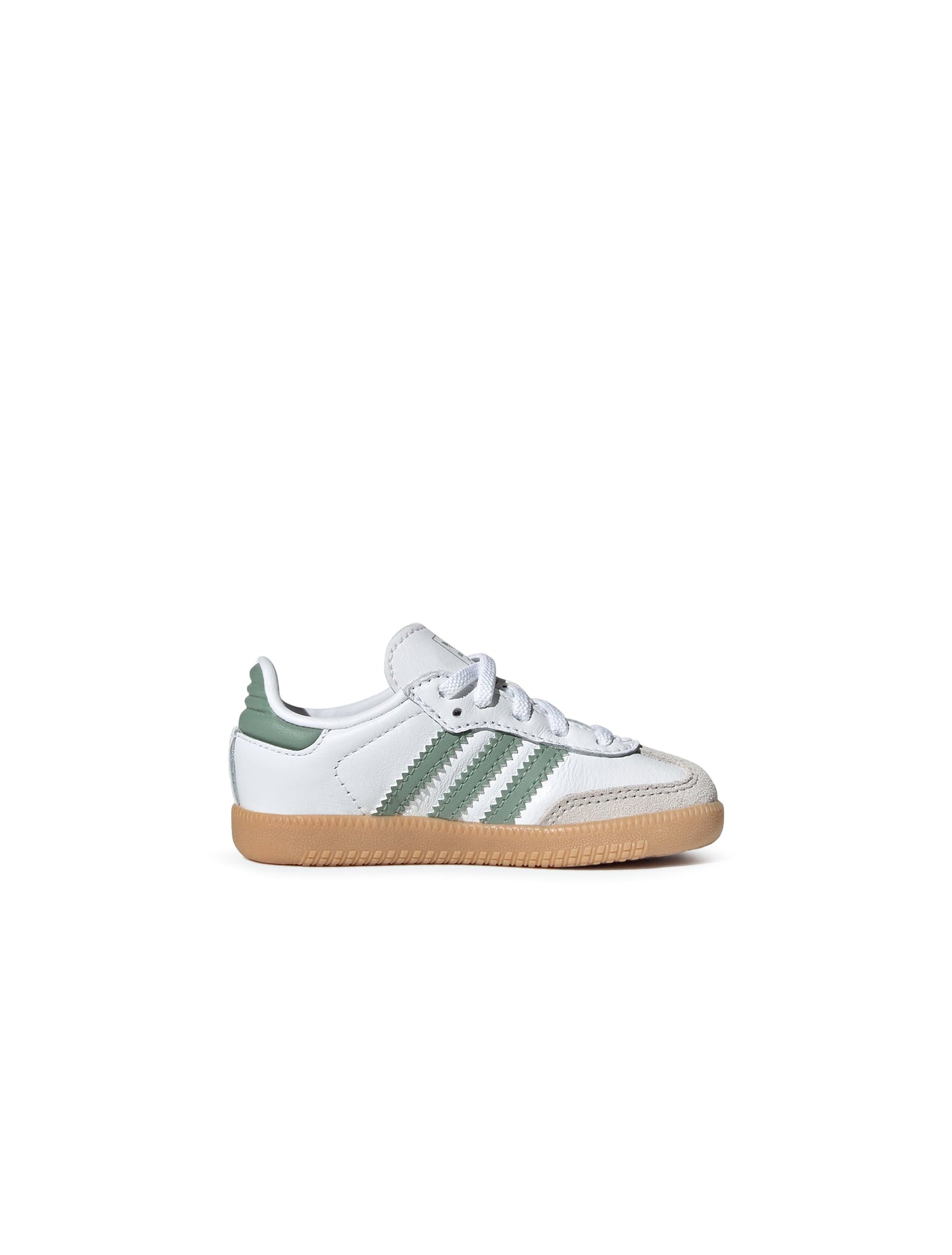 Adidas (TD) Samba - Cloud White/Green by Denim Exchange
