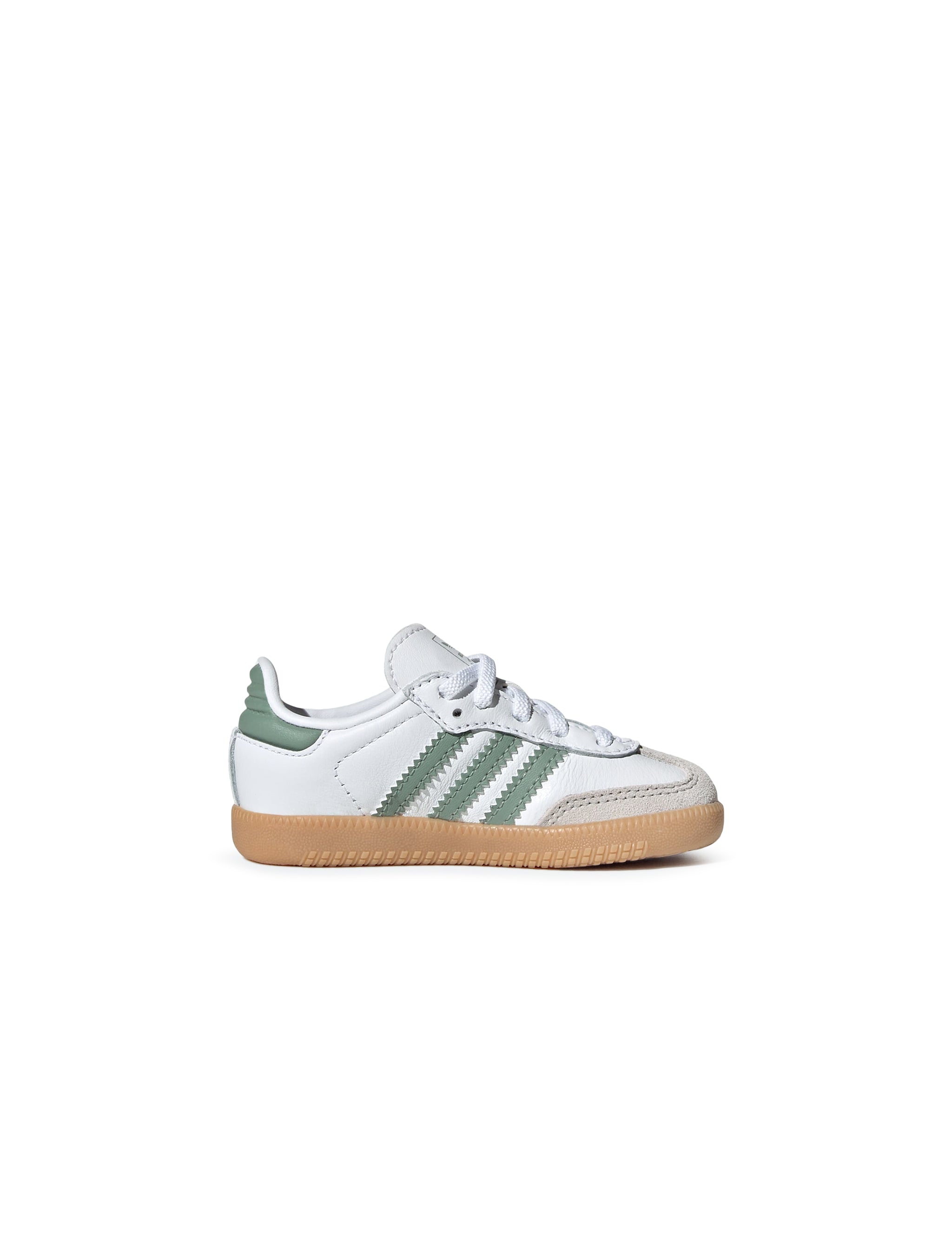 Adidas (TD) Samba - Cloud White/Green by Denim Exchange