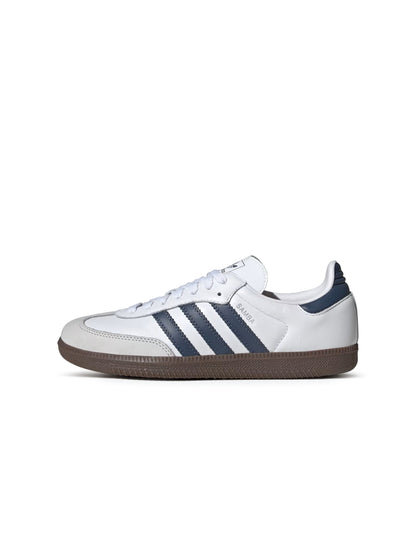Adidas Womens Samba OG - White/Navy by Denim Exchange