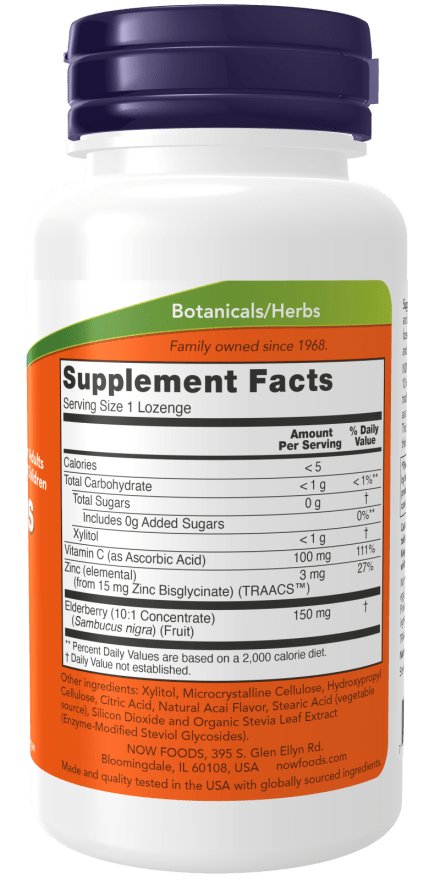 Sambucus Zinc-C by Country Life Natural Foods