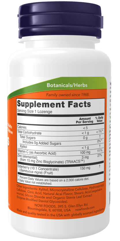 Sambucus Zinc-C by Country Life Natural Foods