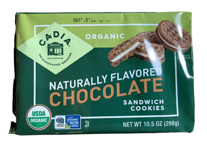 Sandwich Cookies, Organic, Cadia by Country Life Natural Foods
