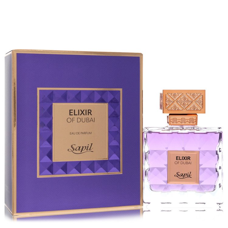 Sapil Elixir Of Dubai by Sapil Eau De Parfum Spray (Unisex) 3.4 oz for Women by Avera Group