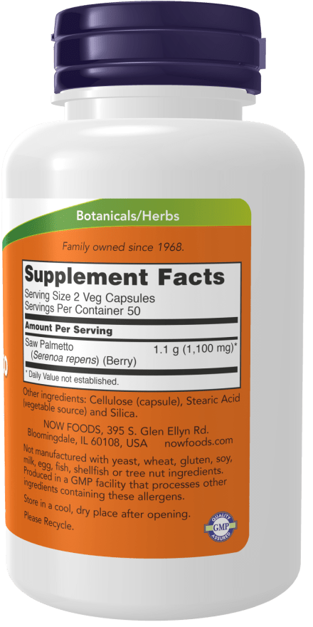 Saw Palmetto Berries by Country Life Natural Foods