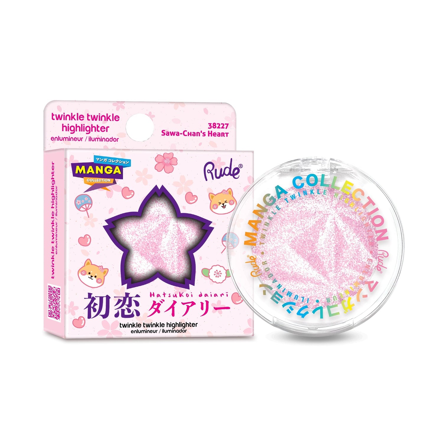 RUDE Manga Collection Twinkle Twinkle Highlighter - Sawa-Chan&