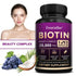 Biotin Vitamins with Pantothenic Acid, Folic Acid, Hair Growth Supplement for Men&Women - B1 B2 B3 B6 B12 - Healthy Nails & Skin