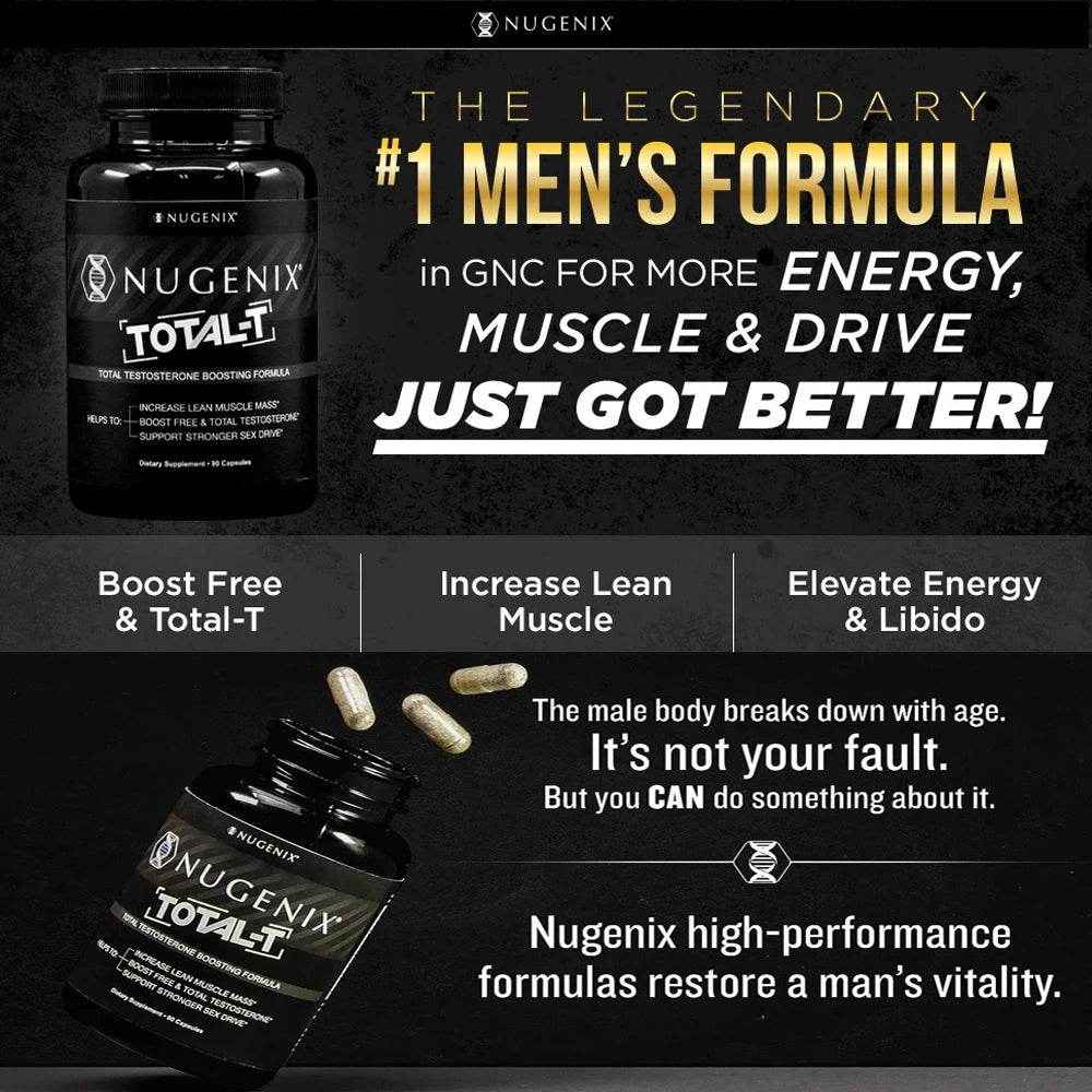 B Vitamin Supplement with Trace Minerals, Fenugreek Extract, Supports Increased Muscle Mass, Strength, Energy, 90 Capsules