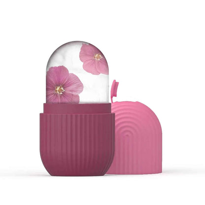 Upgraded Ice Roller Face and Eye Beauty Massage Silicone Ice Cubes Tighten Skin Reduce Skin Temperature Skin Care Tool