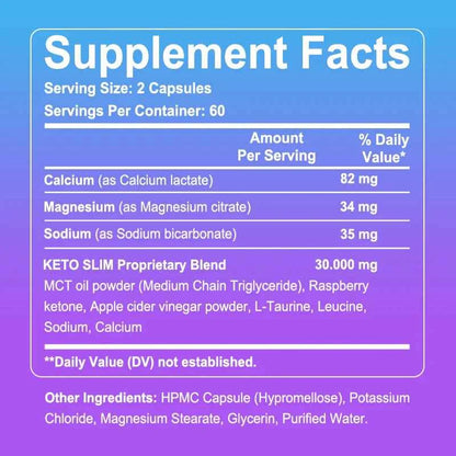 Fat Burner, Weight Loss Supplement, Appetite Suppressant, Energy Supplement, Nutrient Digestion, Support Metabolism