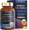 Magnesium Complex 700mg 12 in 1 Magnesium Supplement with Glycinate Citrate Malate Oxide Taurate Aspartate Orotate Magnesium