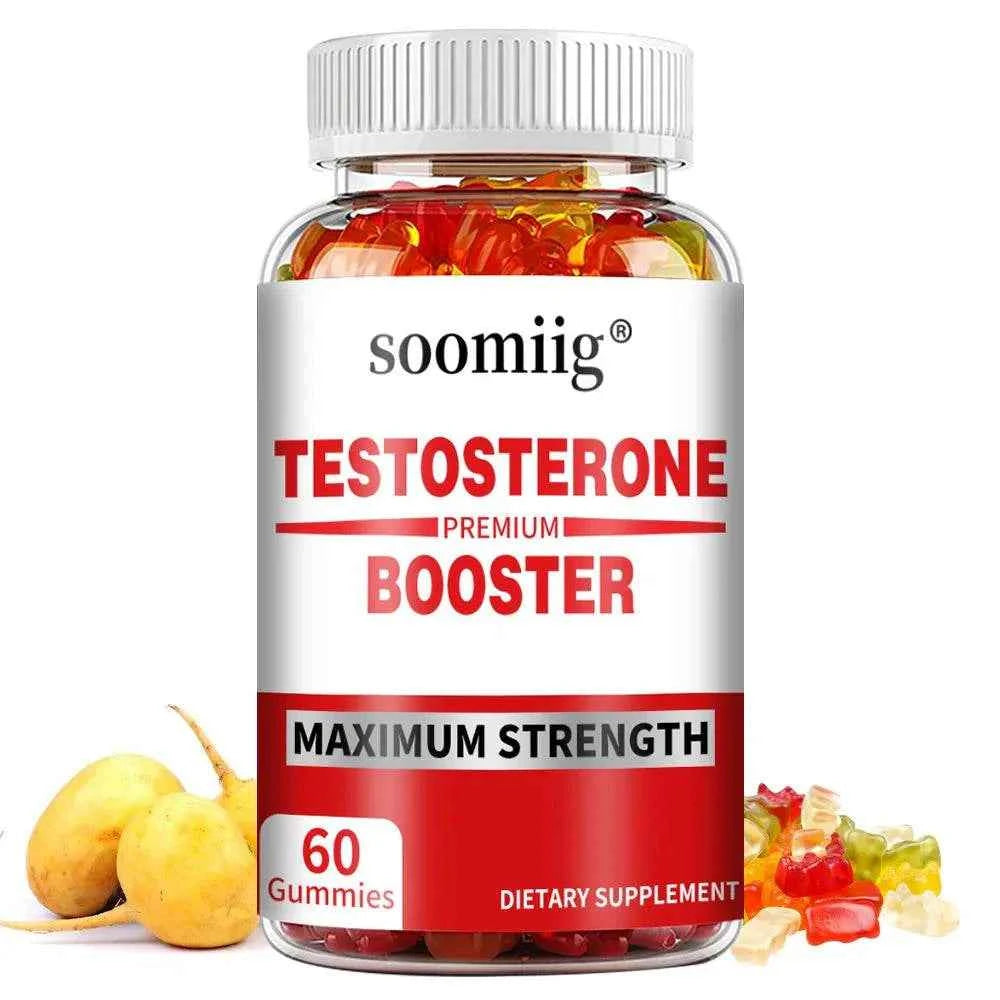 Natural Energy Gummies for Men - Contains Maca Root and Ashwagandha Extracts To Support Energy and Endurance