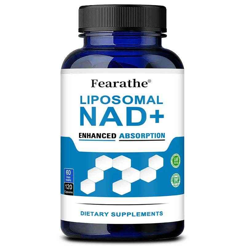 VIVALIFER Liposomal NAD+ Supplement for Super Absorption, Anti-Aging, Energy and DNA Repair, Brain Function