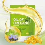 300 Capsules Oil Of Oregano with Black Seed Oil - Natural Antioxidants for Fitness Nutritional Support - Highly Effective