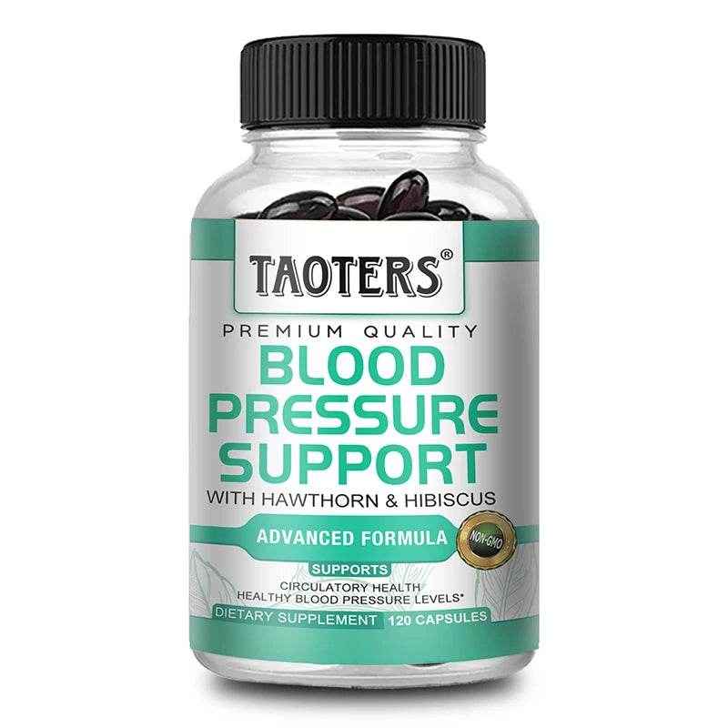 Premium blood pressure supplement for cardiovascular and heart health, helping balance blood pressure and improve blood flow