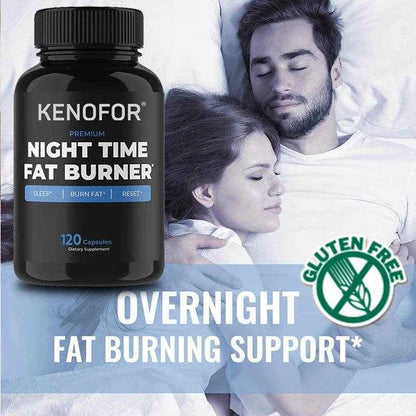 Nighttime Fat Burner - Fat burning booster, helps metabolic cleansing, suppresses and controls appetite during sleep