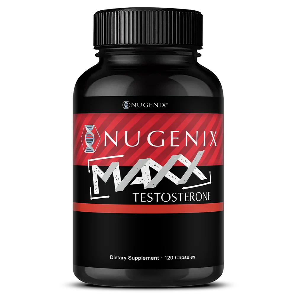 Nugenix Maxx - Male Performance, Endurance, Muscle, Hormone Boosting Formula, 120 Capsules