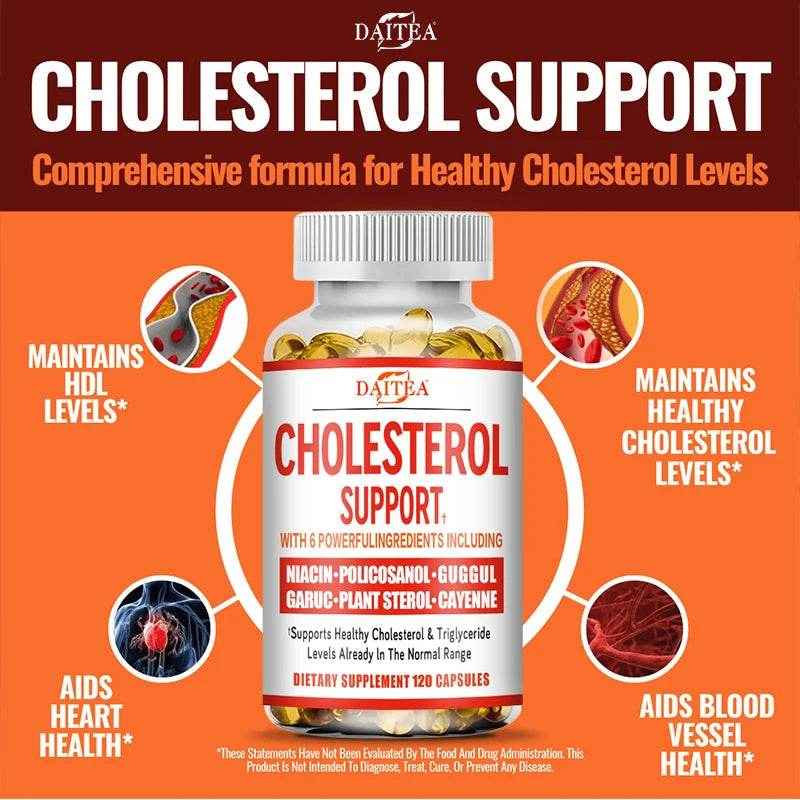 Cholesterol Health, Helps The Heart and Circulatory System, Cardiovascular, Antioxidant, Supports HDL Levels, Metabolism