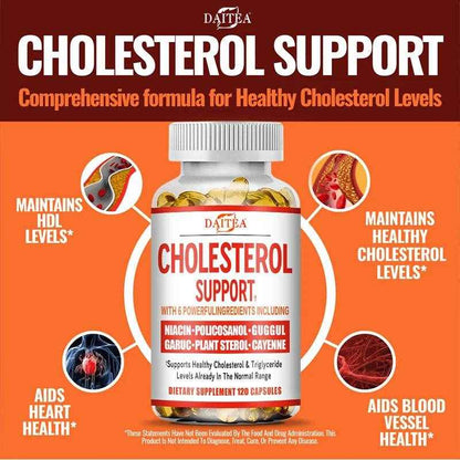 Cholesterol Health, Helps The Heart and Circulatory System, Cardiovascular, Antioxidant, Supports HDL Levels, Metabolism