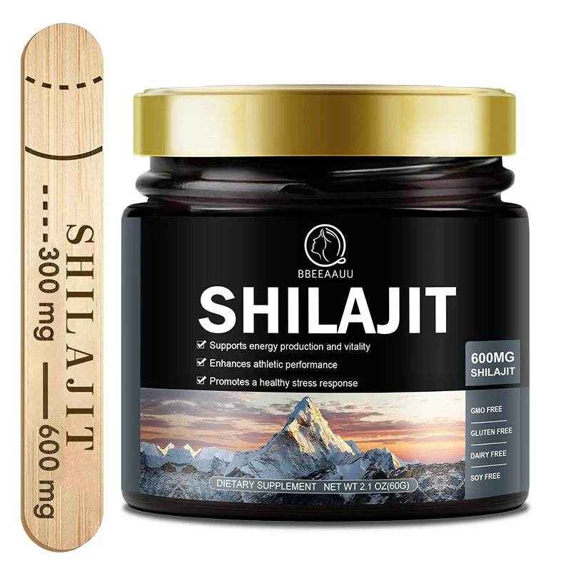 BBEEAAUU Himalaya Shilajit Original High in Trace Minerals &amp; Fulvic Acid for Energy,Muscle Strength&amp;Immunity,Endurance for Adult
