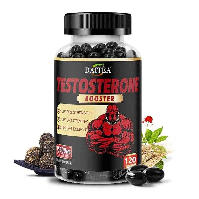 Natural Energy Supplement for Men - Boost Strength, Energy - Endurance Test Supplement, Muscle Growth