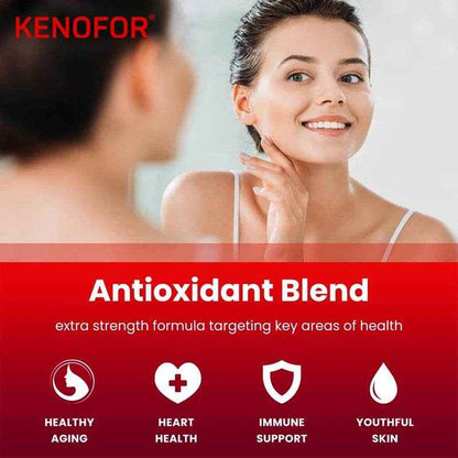 Resveratrol Grape Seed Extract Supplement Supports Skin Health Overall Health And Metabolism Antioxidant 120 Capsules