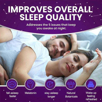 Sleep Supplement - Melatonin + Natural Plant Extracts, Promotes Healthy Sleep Cycles, Supports Immune Health, Antioxidant
