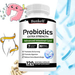 Probiotics - Supports Gut Health, Nutrient Digestion, Weight Management, Metabolism, and Calorie Control - 120 Capsules