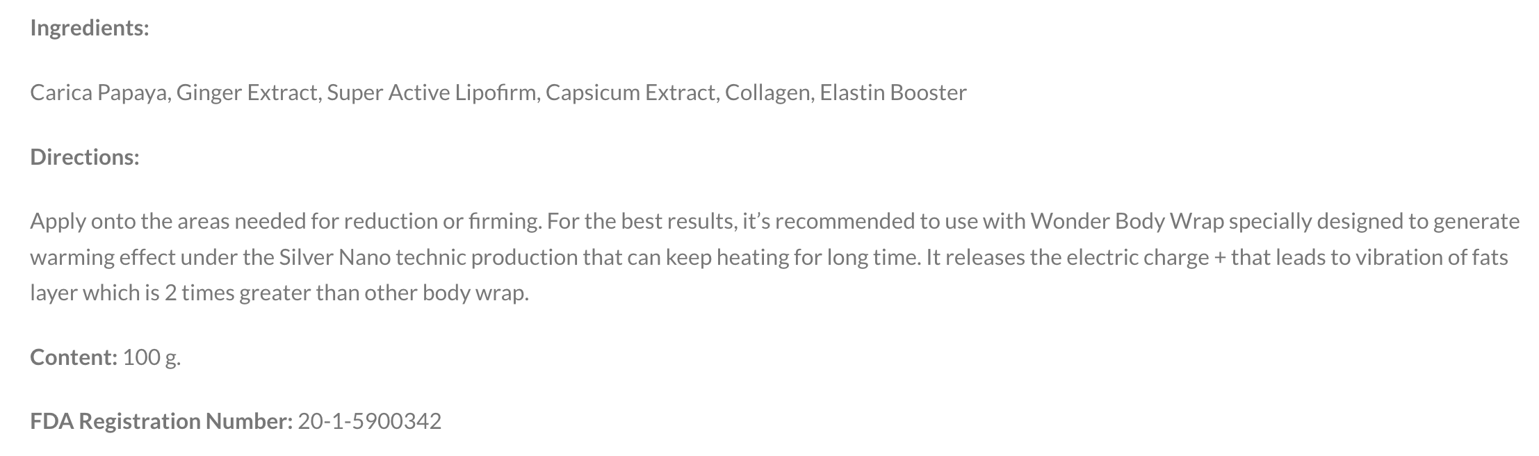 V2 Revolution Stretch Mark &amp; Cellulite Solution