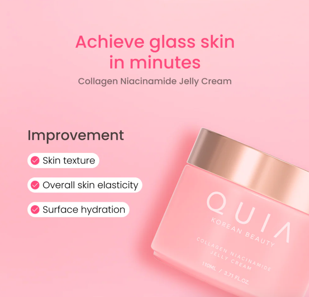 QUIA Collagen Jelly Cream with Niacinamide