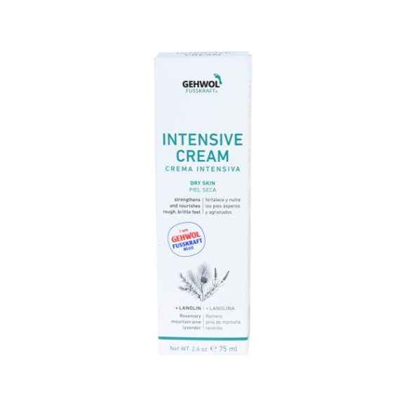 Gehwol Fusskraft Blue Foot  Intensiva Cream for Dry Rough Skin 2.6 oz