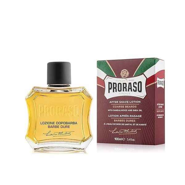 Proraso After Shave Lotion Nourishing Sandalwood &amp; Shea Oil 3.4 Oz
