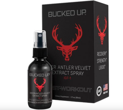 Bucked Up Deer Antler Velvet Spray – Natural Growth, Recovery & Performance Support