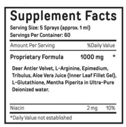 Bucked Up Deer Antler Velvet Spray – Natural Growth, Recovery &amp; Performance Support