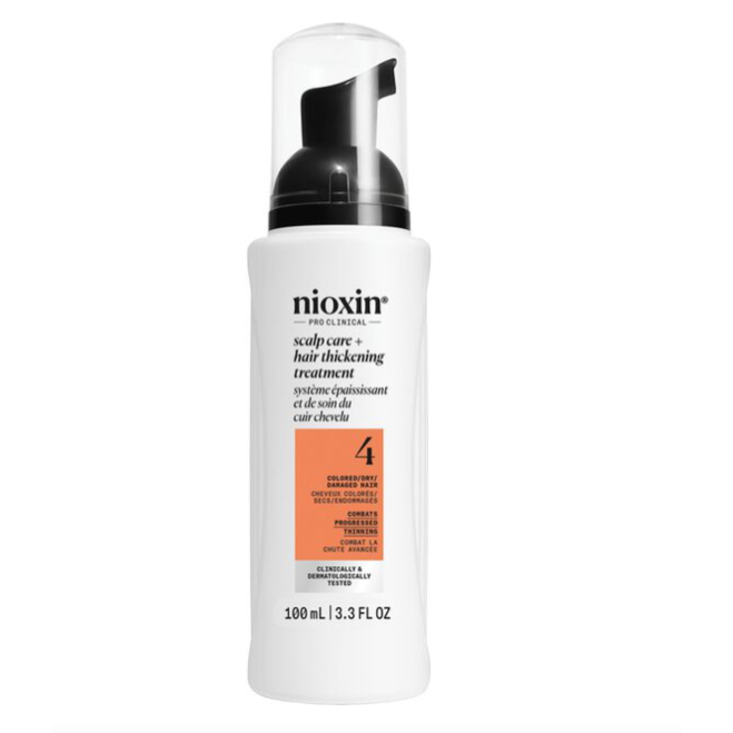 Nioxin Pro Clinical 4 Color/Dry/Damage Hair Scalp Care + Hair Thickening Treatment 3.3 Oz by Pasteur Pharmacy