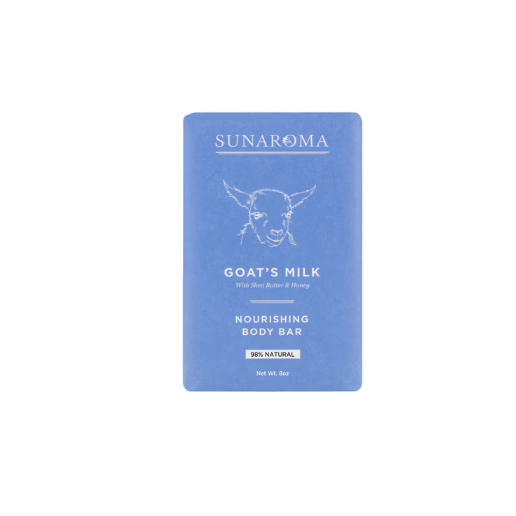 Sunaroma Goats Milk W/ Shea Butter &amp; Manuka Honey Soap (8 Ounce) by Pasteur Pharmacy
