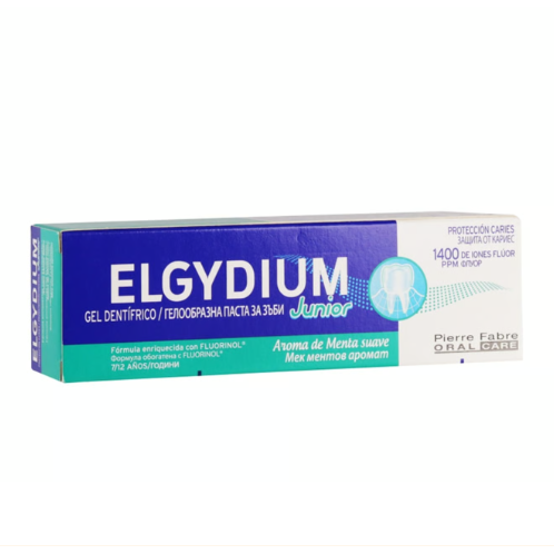Elgydium Junior Mild Mint Toothpaste Gel 7-12 Years 50ml by Pasteur Pharmacy