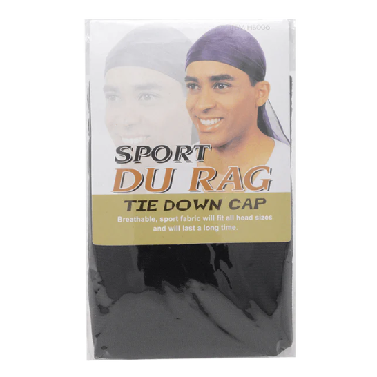 Sport Mens Du Rag Tie Down Cap by Pasteur Pharmacy