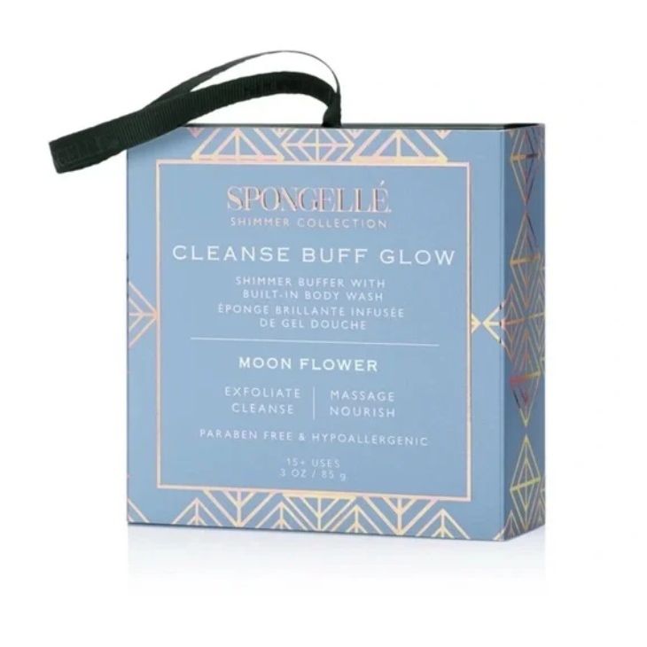 Spongellé Moon Flower Multi-Use Body Wash Buffer 85g by Pasteur Pharmacy
