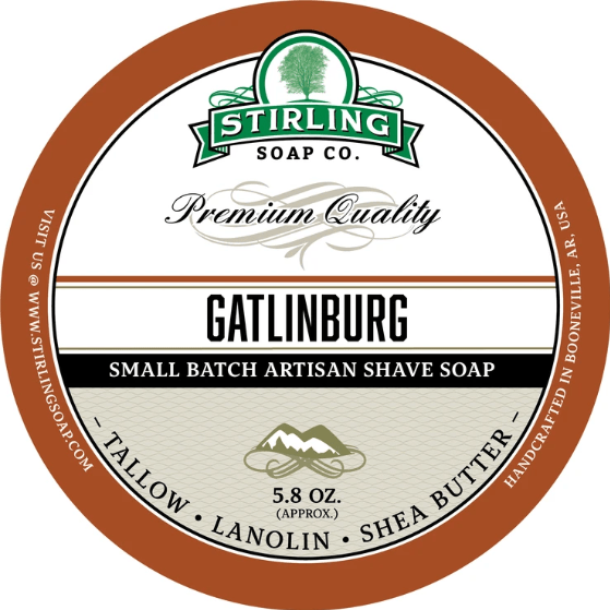 Stirling Soap Co. Gatlinburg Shaving Collection by Pasteur Pharmacy