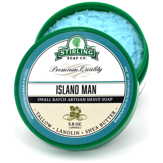 Stirling Soap Co. Island Man Shaving Collection by Pasteur Pharmacy