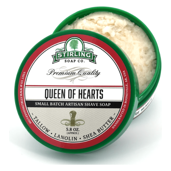 Stirling Soap Co. Queen of Hearts Shaving Collection by Pasteur Pharmacy