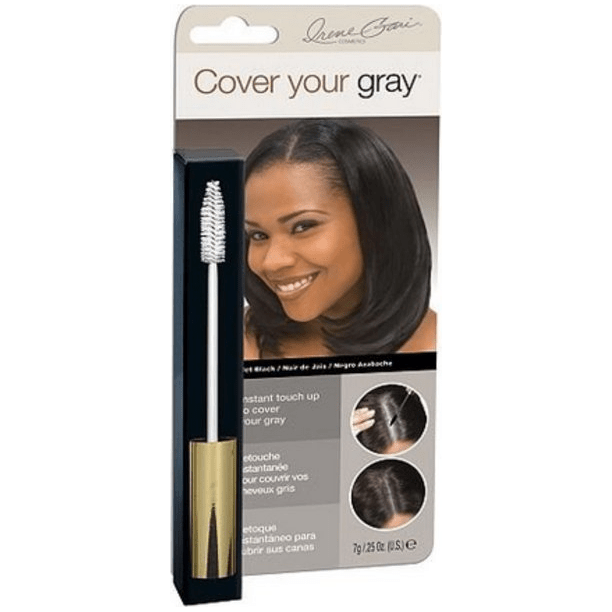 Irene Gari Cover Your Gray Brush In Jet Black 0.25 oz by Pasteur Pharmacy
