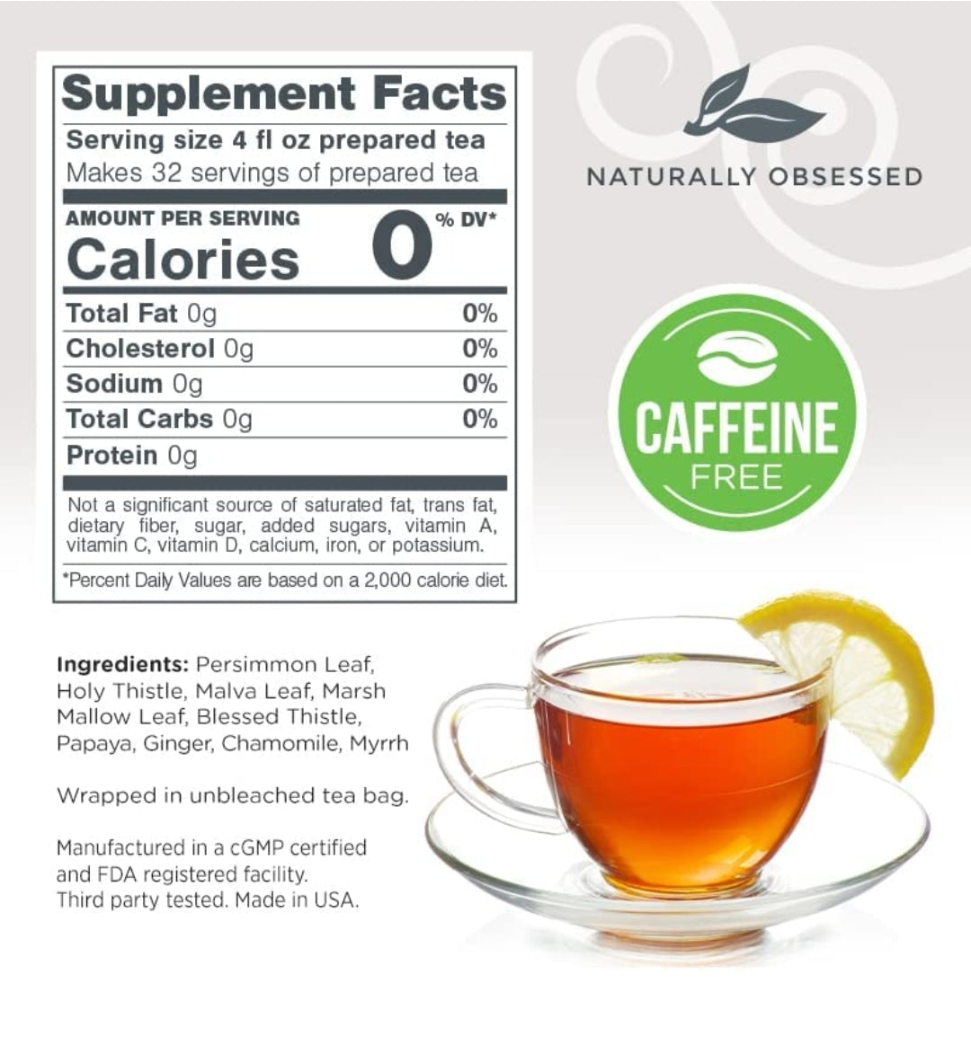 Berry Sangria Detox Tea | All-Natural Tummy Tea for Bloating, Detox &amp; Energy Boost by Seamoss depot