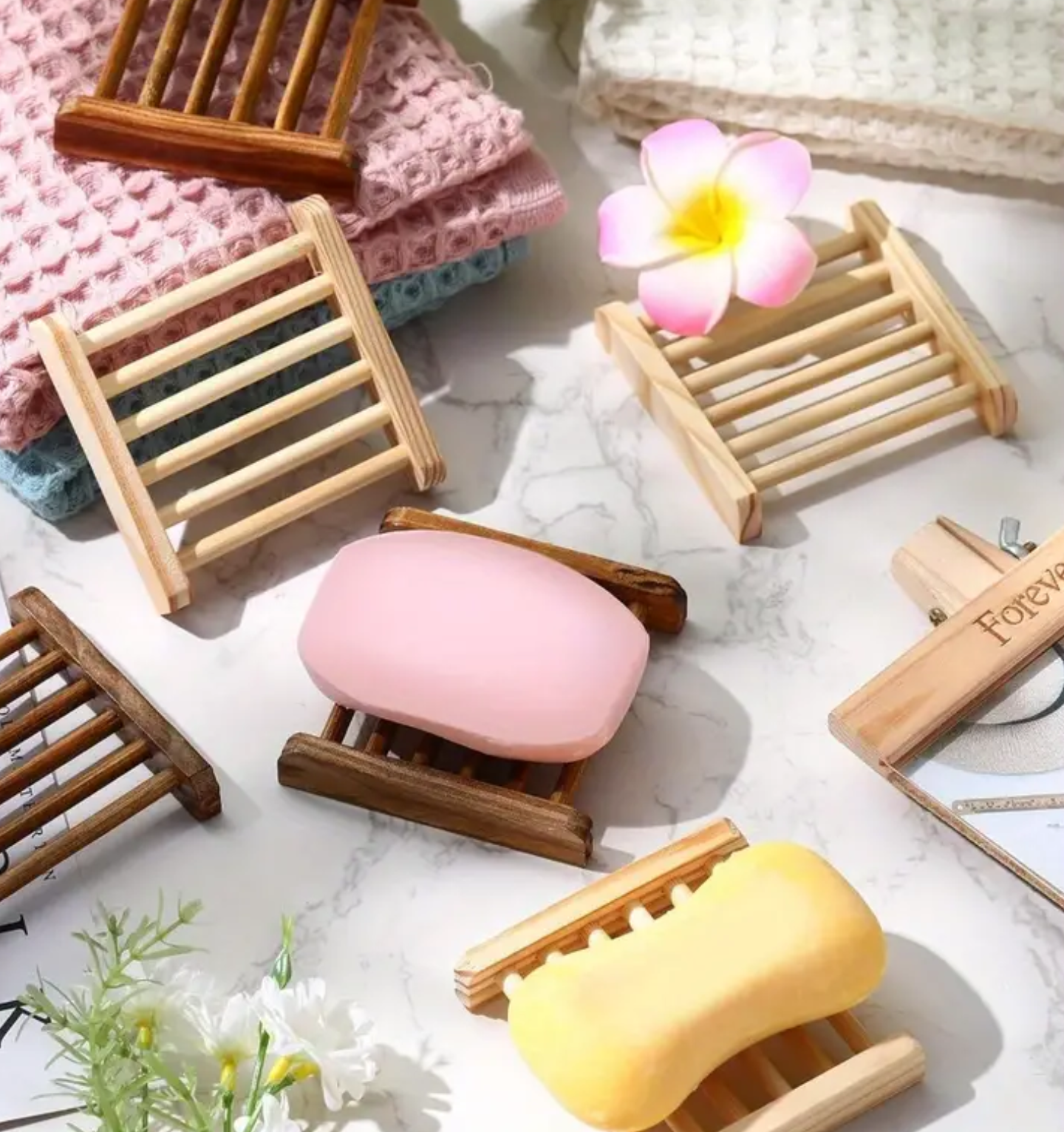 Bamboo Soap Dish by Bumble Holler Farm