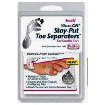 PediFix Visco Gel Stay Put Toe Separator 2 Count - Small by Pasteur Pharmacy